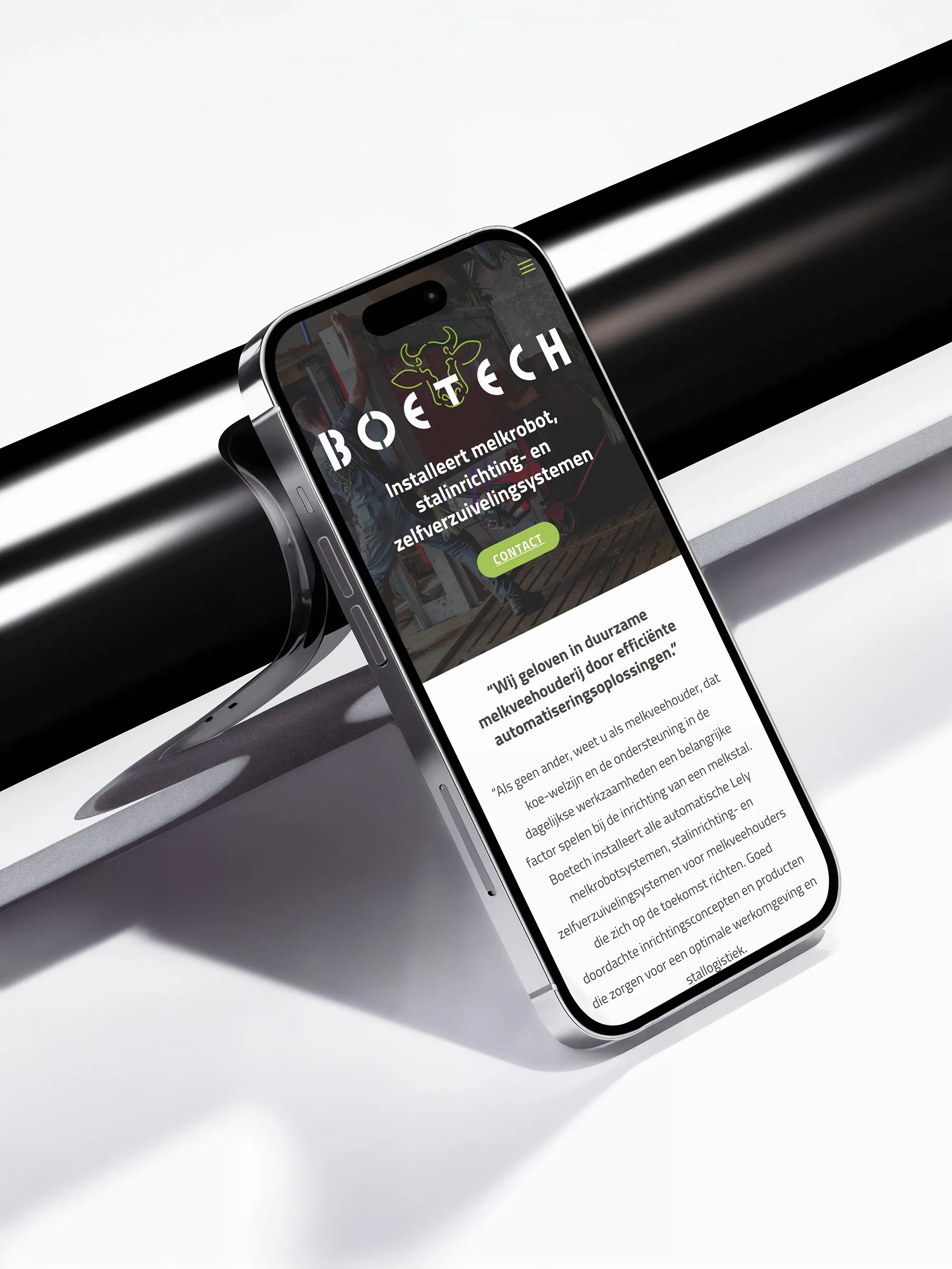 Maatwerk website voor Boetech detail image 1