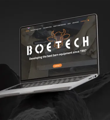 Maatwerk website voor Boetech