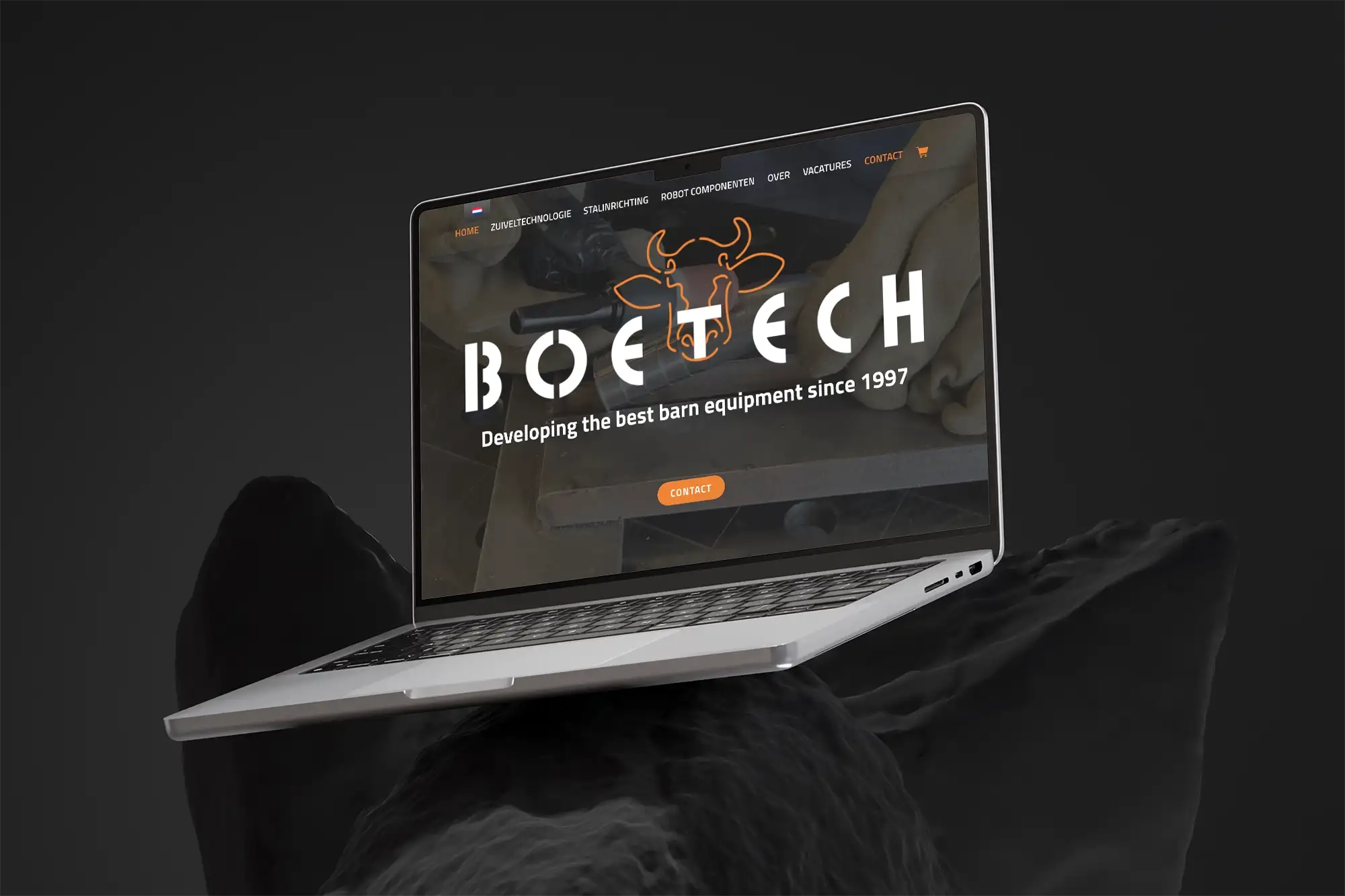Maatwerk website voor Boetech