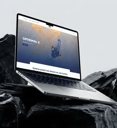 Elementor website voor Cavalor
