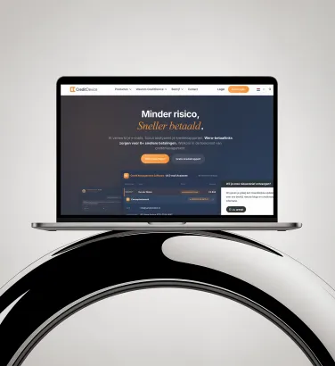 Elementor website voor CreditDevice
