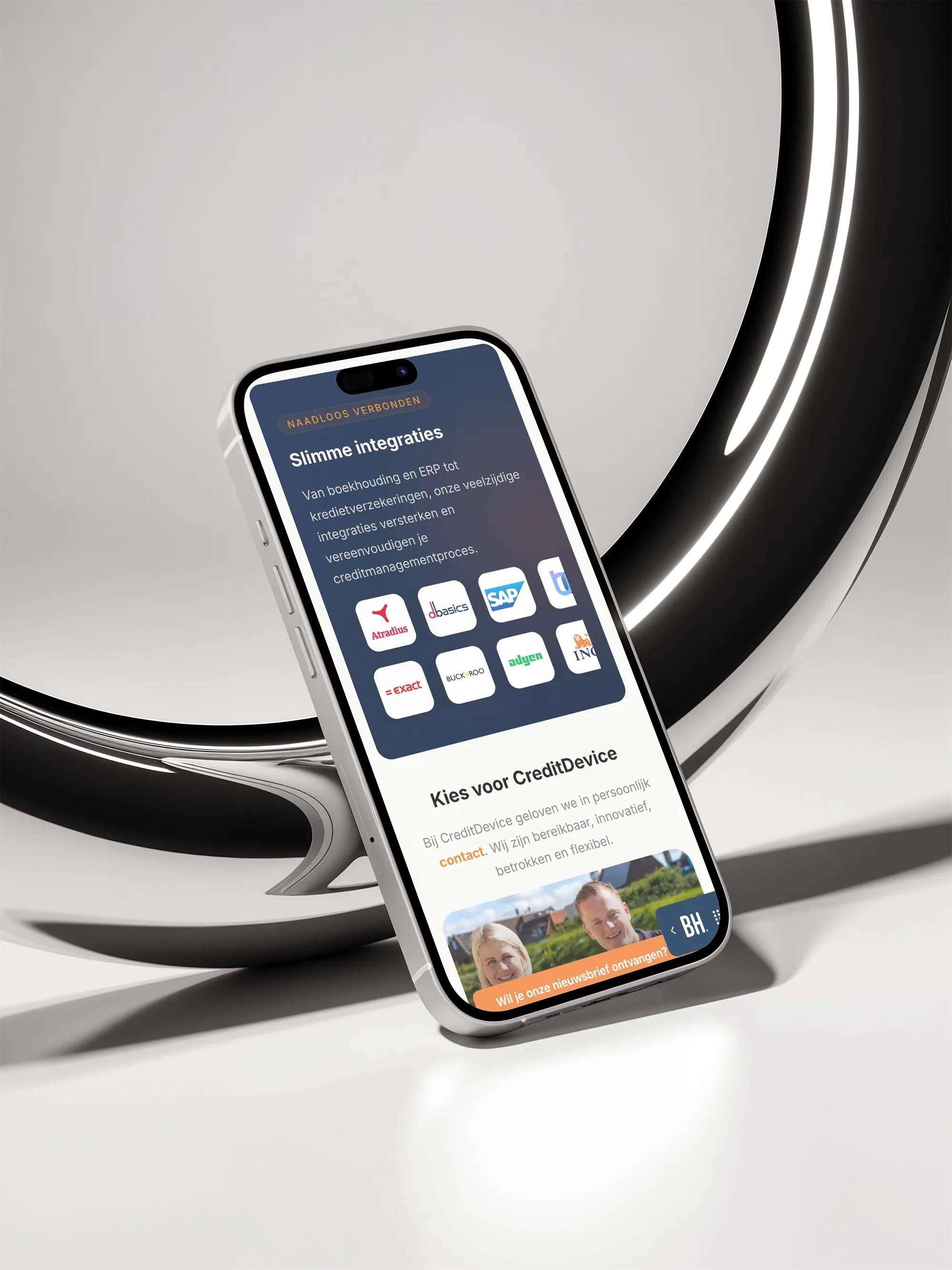 Elementor website voor CreditDevice detail image 2